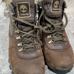TIMBERLAND 02730R MENS 10.5 MT MADDSEN WATERPROOF MID HIKER BOOTS DARK BROWN