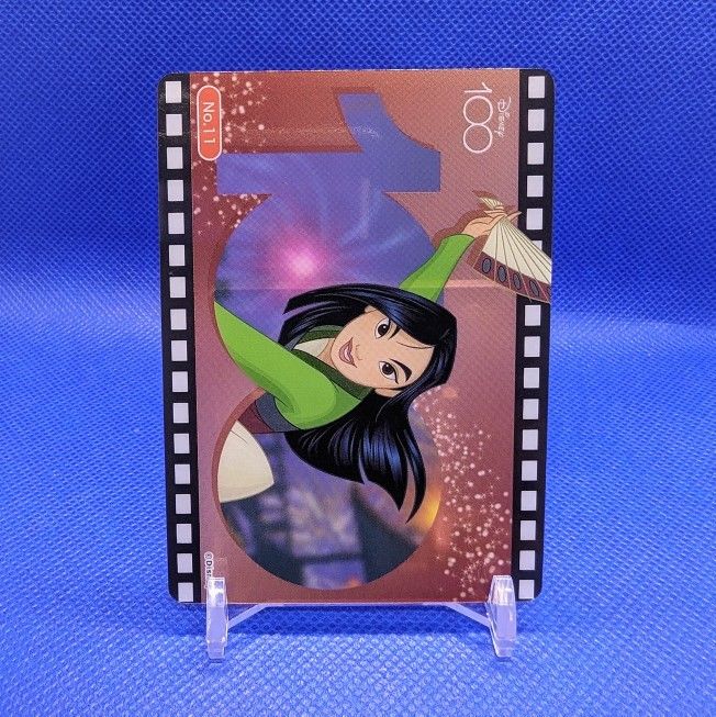 Official Disney 100 Mulan Collectible Card Japanese
