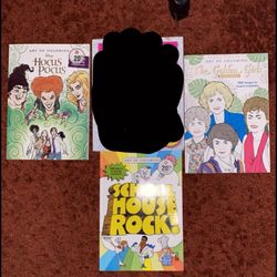 3 Coloring Books