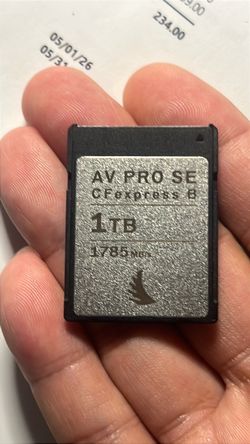 1TB AngelBird Pro CFexpress type B Card firm price