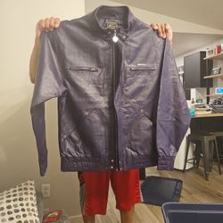 Men's Leather Coat Size XXL