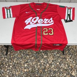 S.F 49ers  Mexico Baseball Jersey