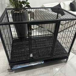 Metal Dog Crate 