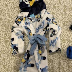 Toddler Bluey Robe 