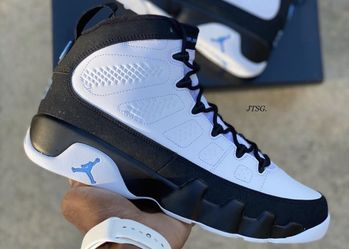 Air Jordan 9 Retro 'University Blue' Size 9.5
