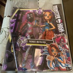 Monster High  Dolls Fierce Rockers 