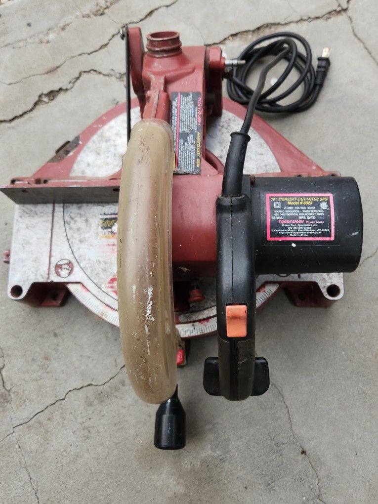 Tradesman 10" Straight Cut Miter Saw
