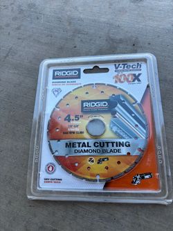 Metal cutting blade 4.5 inches
