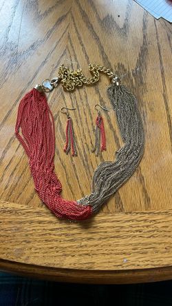 Necklace And Earrings