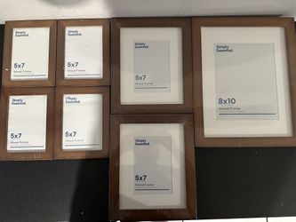 Picture Frames Set Walnut - Simply Essential 