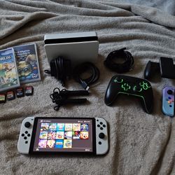 Nintendo Switch OLED with Dock & Joycons