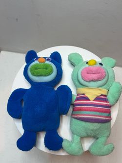 Wubbzy Plush Stuffed Animal Toy Set of 2