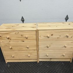 IKEA RAST 3-Drawer Dressers