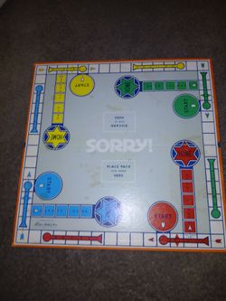 1950 Vintage Sorry! Board Game Board