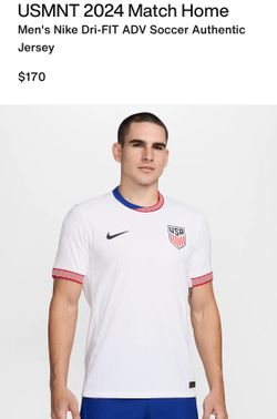 USMNT 2024 Match Home Men's Nike Dri-FIT ADV Soccer Authentic Jersey