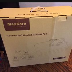 heated mattress pad, queen size, soft, never Iused(NO box)