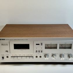 Ultra Rare High-end YAMAHA TC-1000 Natural Sound Stereo Cassette Deck (Professionally Serviced) In Superb Condition!