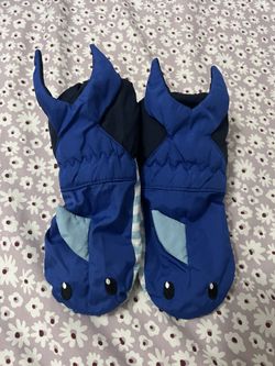Toddler Shark Snow Mittens
