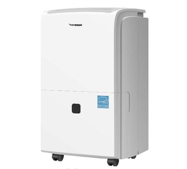 VIVOSUN 4,500 Sq. Ft. Dehumidifier Energy Star Rated for Home Basement Bedroom with Draining Hose, Auto-Defrost, & Auto-Restart