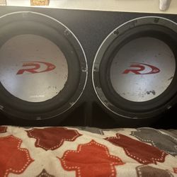 2 X 12 Turbo Bass With Speakers