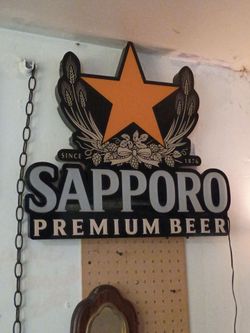 Light Sapporo sigh