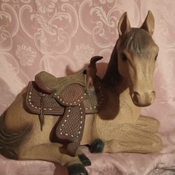 Beautiful Lying Bay Horse