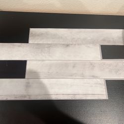 SMARTTILES grey peel and stick gel tiles (45 sq ft)