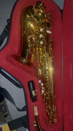 Alto Saxophone(Waxwing As-100) with Case and Mouthpiece