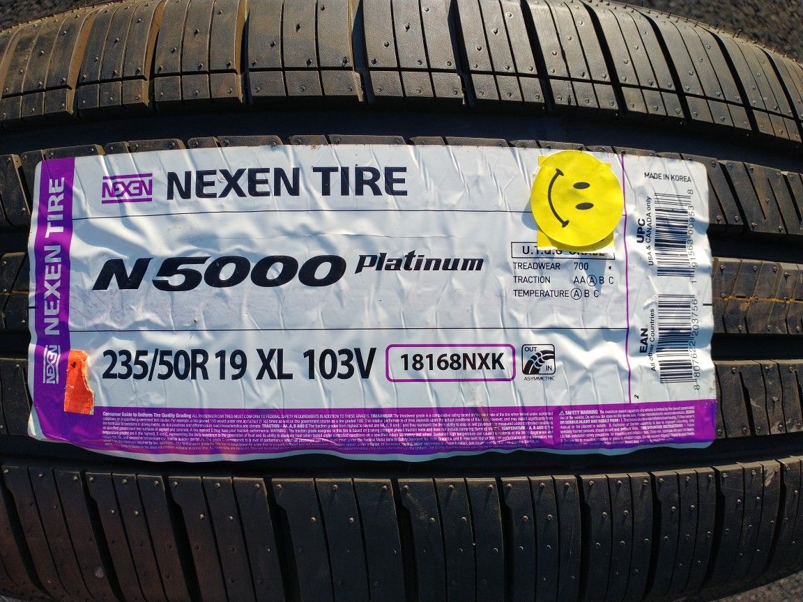 Nexen N5000 Platinum 235 50 R19 103V Tire