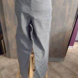 Versatile gray pants. Chico's brand, size 1R (US 8R)