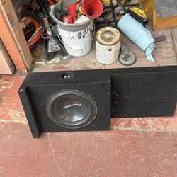 10 inch subwoofer solid box