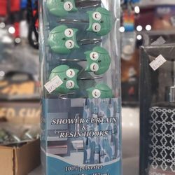 Shower Curtain With Hooks / Owl