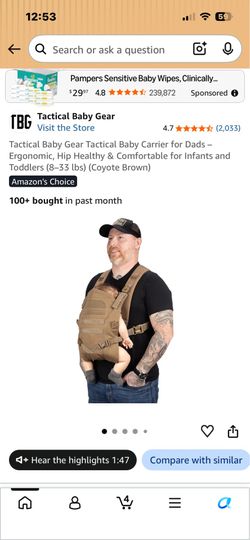 Tactical Baby Gear Tactical Baby Carrier