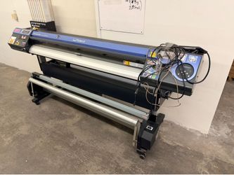 Roland VersaCAMM VS-640 64” Print & Cut Printer + BFT-1600E Cold Laminator