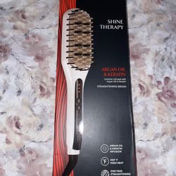 Remington Shine Therapy Straightening Brush