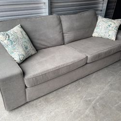 Gray Contemporary Couch Washable Covers