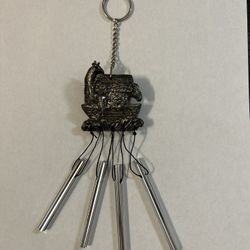 Vintage Wind Chime/ Key Chain Beautiful Rare 9”
