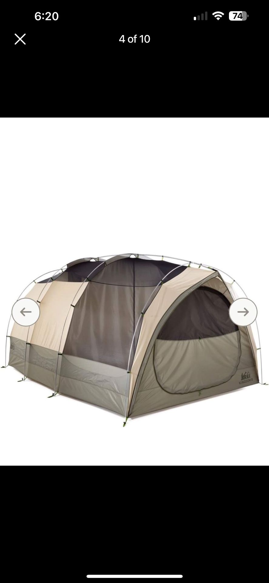 Rei Kingdom 8 Tent With Footprint