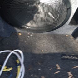 Kenwood 12-in Subwoofer With Screen Protector Also JL Audio Amplifier 150 For Both Brand New