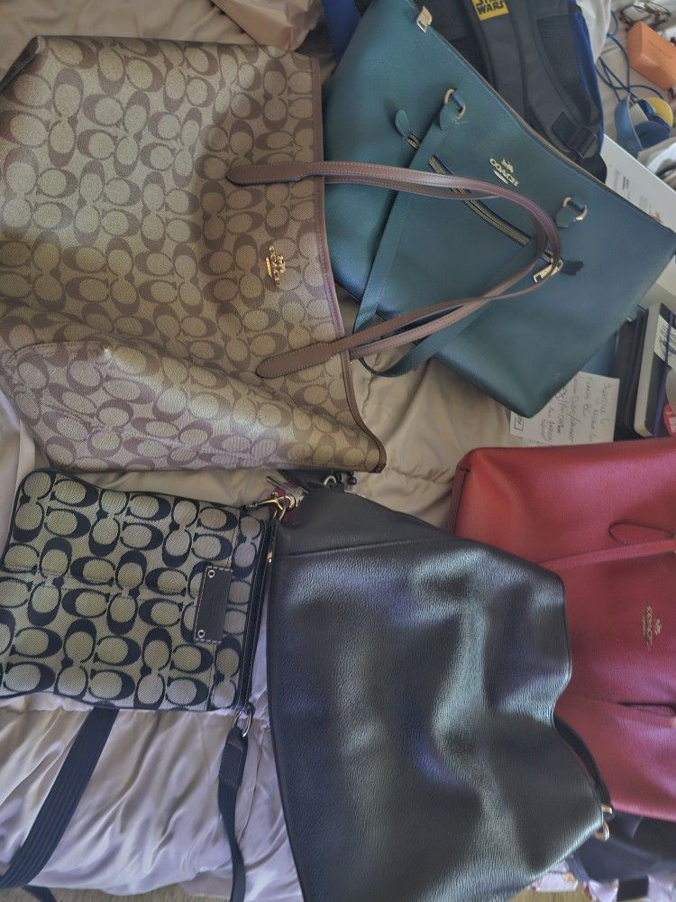 Coach Bags In Near New Condition