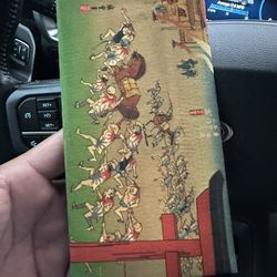 Vintage Japanese Vintage Wallet, Paper Wallet 2 Wallets 