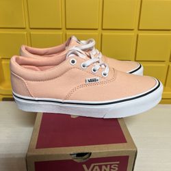 WMNS Vans Doheny Canvas Peach Skateboarding Shoes / VN0A5HU2N4N / Size 6.5