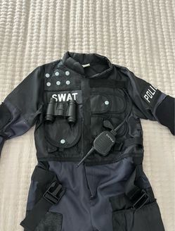 Kids SWAT Police Halloween Costume