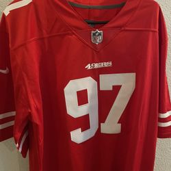 Men’s Small Home Red Nick Bosa San Francisco 49ers Jersey