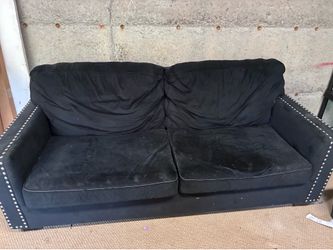 Black couch