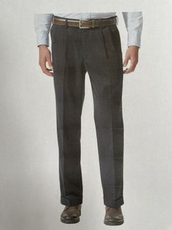 Dockers Mens Never Iron Pleated Cuffed Relaxed Fit Pants