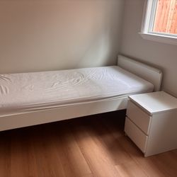 IKEA Twin Bed With Slates
