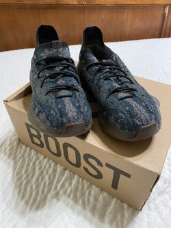 Yeezy Boost 380 Kids Size 3 GZ0455 Covellite - Like New With Box 