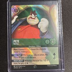 Enchanted Pete, Bad Guy: Lorcana Chapter 2 Rise Of The Floodborn