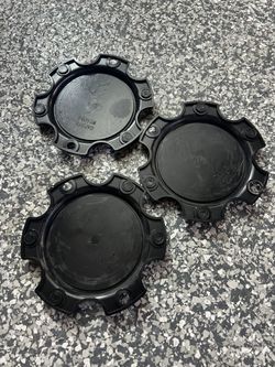 Summit Racing Center Cap Matte Black $60